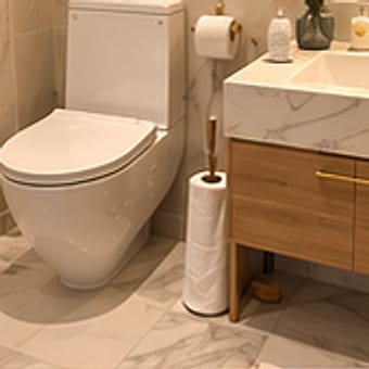 Bathroom Deep Clean — after